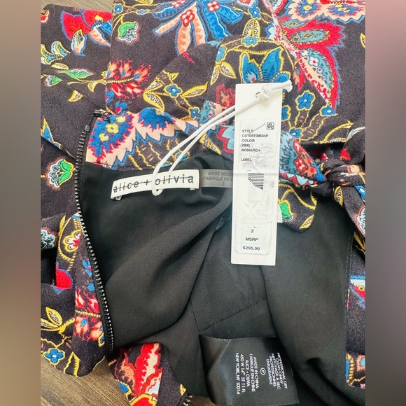 Alice + Olivia Floral Romper - Picture 9 of 9